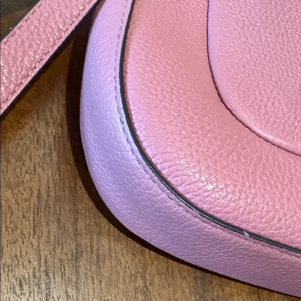 Kate Spade  Crossbody bag Pebbled Leather Dusty Pink / Front Zip & slip Pockets